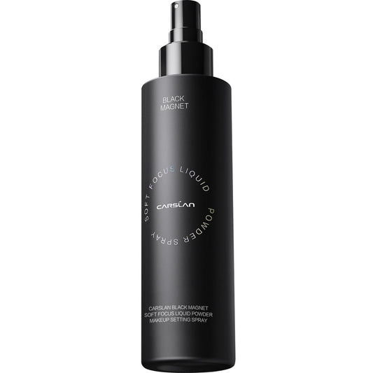 CARSLAN Black Magnet Liquid Powder Makeup Setting Spray – 16H Long-Lasting Oil Control & Waterproof Finish, 3.4 Fl Oz Avelisse