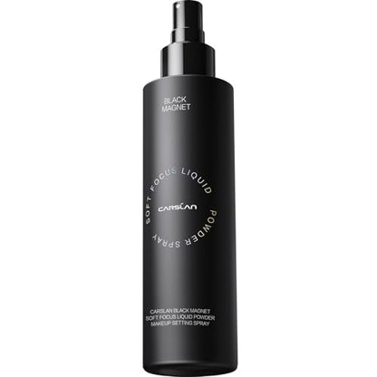 CARSLAN Black Magnet Liquid Powder Makeup Setting Spray – 16H Long-Lasting Oil Control & Waterproof Finish, 3.4 Fl Oz Avelisse
