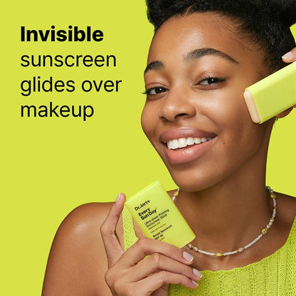 Dr.Jart+ Every Sun Day Invisible Korean Priming Sunscreen Stick SPF 40 with Hyaluronic Acid - Travel Size 0.67 oz Avelisse