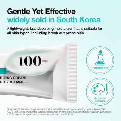 Anua PDRN Hyaluronic Acid 100 Moisturizing Cream – Lightweight Non-Greasy Hydrating Face Moisturizer with Salmon DNA for Glass Skin | Korean Skincare (2.02 fl oz) Avelisse