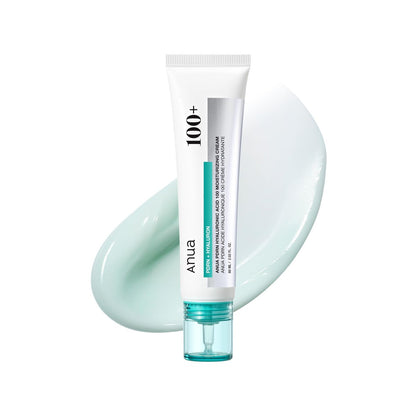 Anua PDRN Hyaluronic Acid 100 Moisturizing Cream – Lightweight Non-Greasy Hydrating Face Moisturizer with Salmon DNA for Glass Skin | Korean Skincare (2.02 fl oz) Avelisse