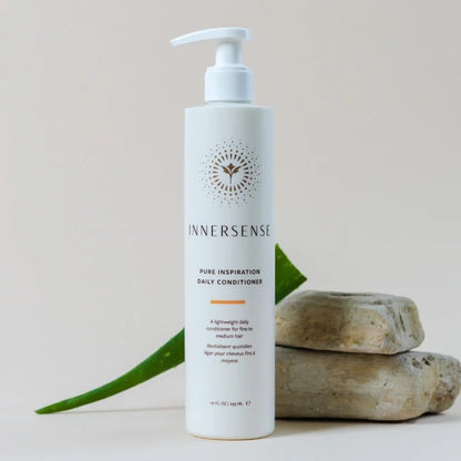 INNERSENSE Pure Harmony Hairbath Shampoo & Inspiration Conditioner Duo - Non-Toxic, Cruelty-Free Clean Haircare, 10 fl oz Each Avelisse