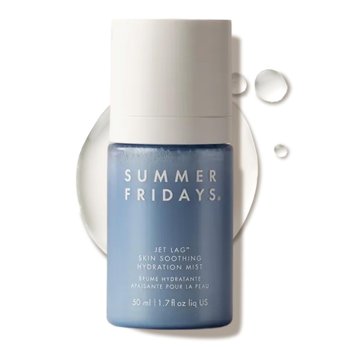 Summer Fridays Jet Lag Skin Soothing Hydration Face Mist – Ultra-Fine Facial Spray for Glowing Skin, 1.7 Fl Oz - görsel 1