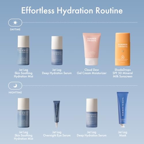 Summer Fridays Jet Lag Skin Soothing Hydration Face Mist – Ultra-Fine Facial Spray for Glowing Skin, 1.7 Fl Oz - görsel 16
