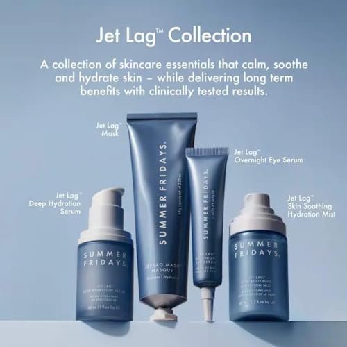 Summer Fridays Jet Lag Skin Soothing Hydration Face Mist – Ultra-Fine Facial Spray for Glowing Skin, 1.7 Fl Oz - görsel 14
