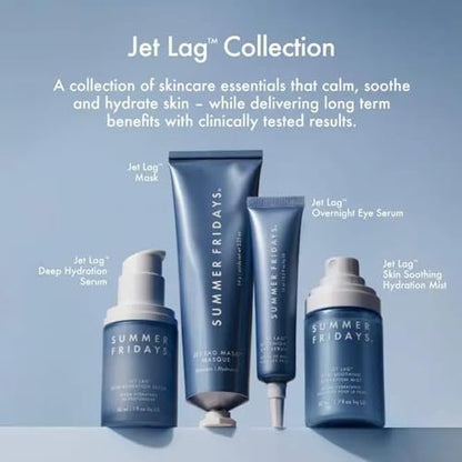 Summer Fridays Jet Lag Skin Soothing Hydration Face Mist – Ultra-Fine Facial Spray for Glowing Skin, 1.7 Fl Oz