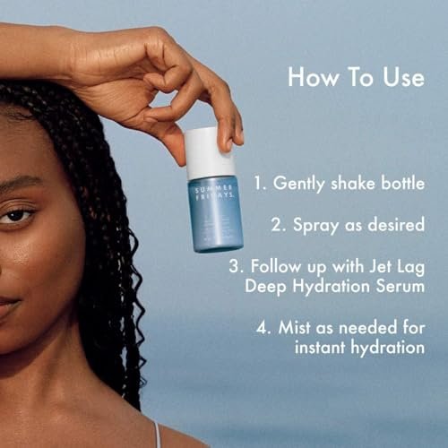 Summer Fridays Jet Lag Skin Soothing Hydration Face Mist – Ultra-Fine Facial Spray for Glowing Skin, 1.7 Fl Oz - görsel 10