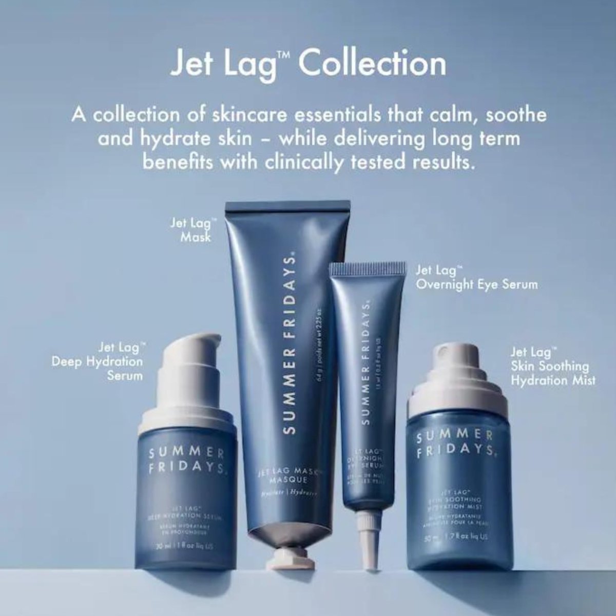 Summer Fridays Jet Lag Skin Soothing Hydration Face Mist – Ultra-Fine Facial Spray for Glowing Skin, 1.7 Fl Oz - görsel 13