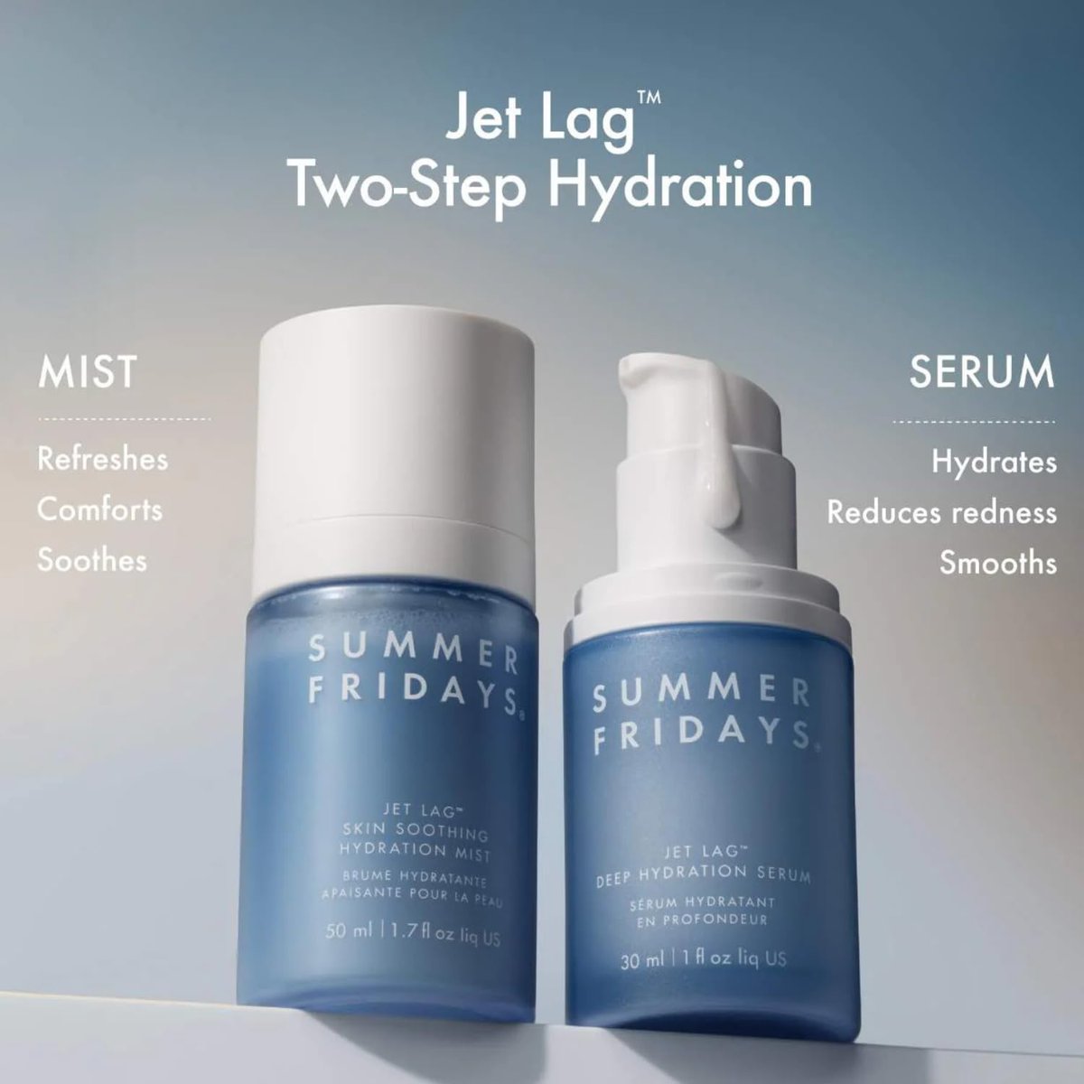 Summer Fridays Jet Lag Skin Soothing Hydration Face Mist – Ultra-Fine Facial Spray for Glowing Skin, 1.7 Fl Oz - görsel 11