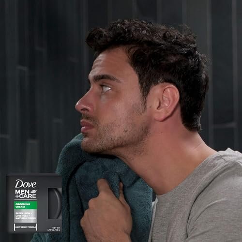 Dove Men+Care Grooming Cream, 3 Pack - Lightweight Hair Styling Cream for Men, Low Hold, Defines & Conditions, Natural Texture, 1.75 oz Each Avelisse