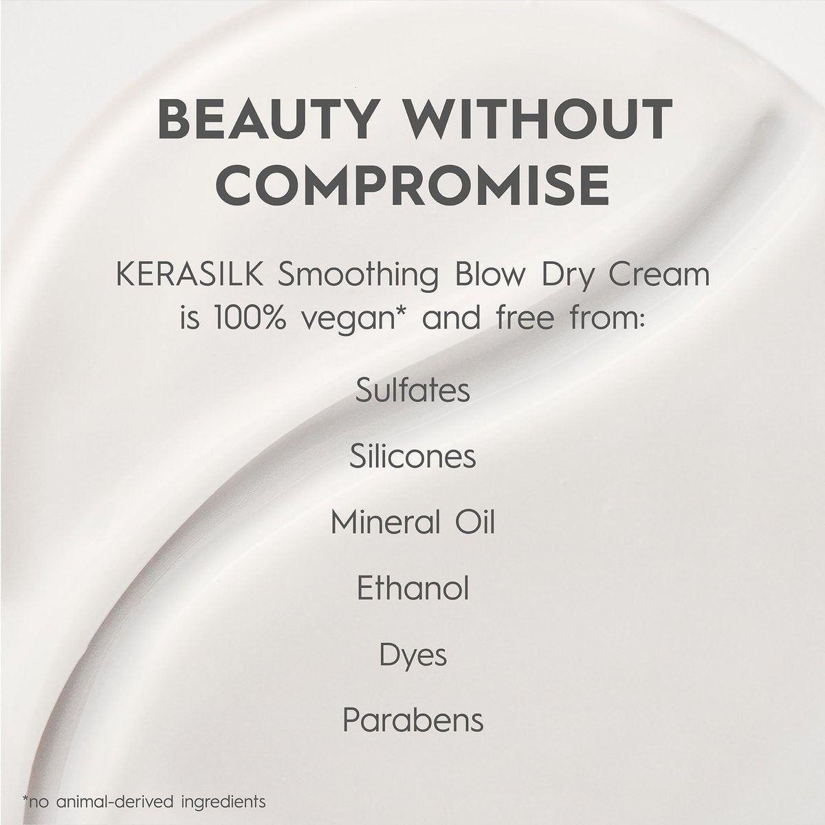 Kerasilk Smoothing Blow Dry Cream - Frizz Control & Heat Protection, Vegan & Sulfate Free, 150ml Avelisse