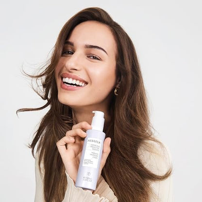 Kerasilk Smoothing Blow Dry Cream - Frizz Control & Heat Protection, Vegan & Sulfate Free, 150ml Avelisse