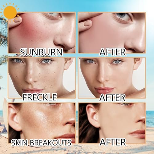 2-Pack Tinted Sunscreen SPF 50 for Face – Universal Tinted Moisturizer with SPF50 PA+++, Hydrating Sun Essence, Non-Sticky UVA/UVB Protection (1.7 Fl Oz Each) Avelisse