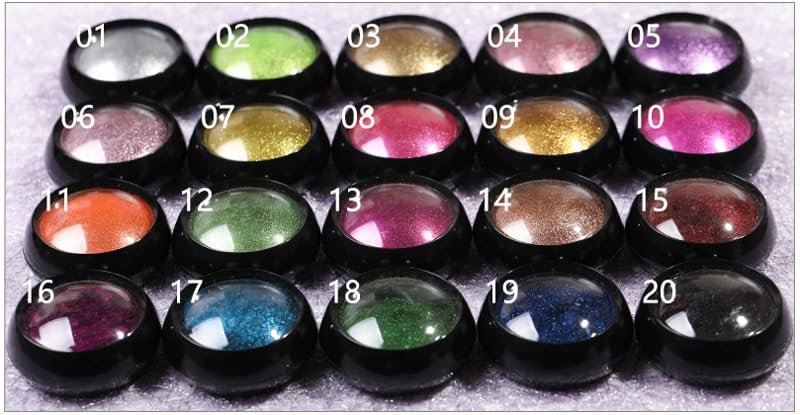 Green Chrome Nail Powder - Metallic Mirror Glitter Pigment for DIY Nail Art Decoration - görsel 5