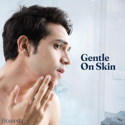 Homeda Alum Block for Shaving - Natural Alum Stone for Face & Underarm, Fitkari Deodorant for Men & Women with Storage Case (100g)