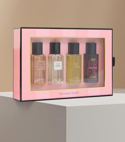 Victoria's Secret Fine Fragrance Mini Mist Gift Set, 4 Piece, Assorted Scents Avelisse