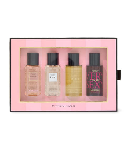 Victoria's Secret Fine Fragrance Mini Mist Gift Set, 4 Piece, Assorted Scents Avelisse