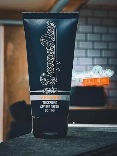 Dapper Dan Thickening Styling Cream Primer – Volumizing Hair Cream with Caffeine & Rosemary Oil, 2.71 oz - görsel 6
