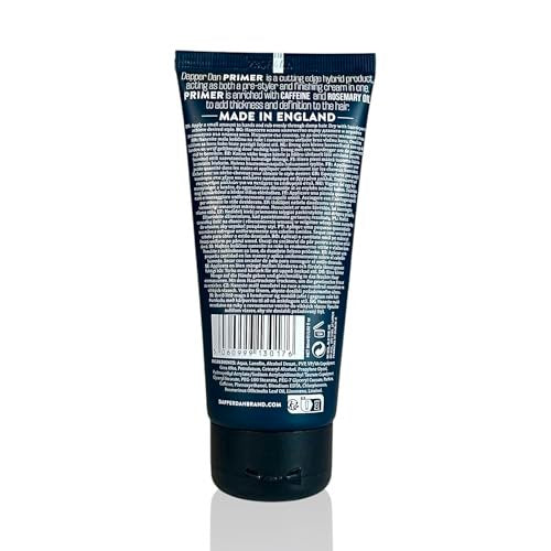 Dapper Dan Thickening Styling Cream Primer – Volumizing Hair Cream with Caffeine & Rosemary Oil, 2.71 oz - görsel 4