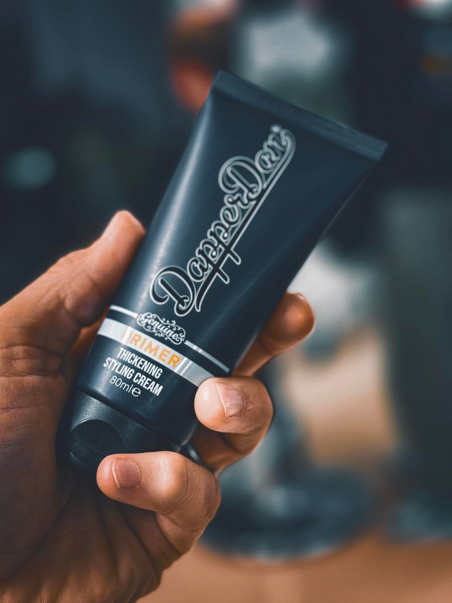Dapper Dan Thickening Styling Cream Primer – Volumizing Hair Cream with Caffeine & Rosemary Oil, 2.71 oz - görsel 7