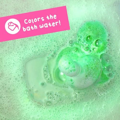 Mr. Bubble The Original Kids Bath Bomb Potions - Colorful Fizzy Fun with Foam & Bubble Science Beaker (Pack of 2)