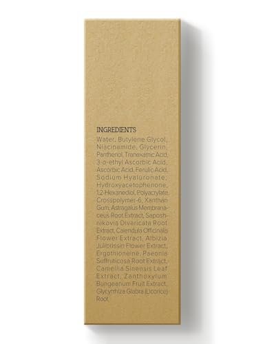 NING DERMOLOGIE Vitamin C Serum with Niacinamide & Ethyl Ascorbic Acid: Brightening, Moisturizing Face Serum for Dark Spots, Hyperpigmentation & Anti-Aging Treatment | Korean Synergy Formula 1.01oz Avelisse