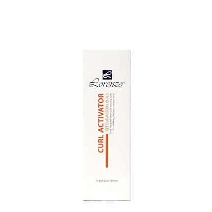 L Lorenzo Curl Activator – Define & Tighten Natural Curls, Eliminate Frizz, 5.4 fl oz