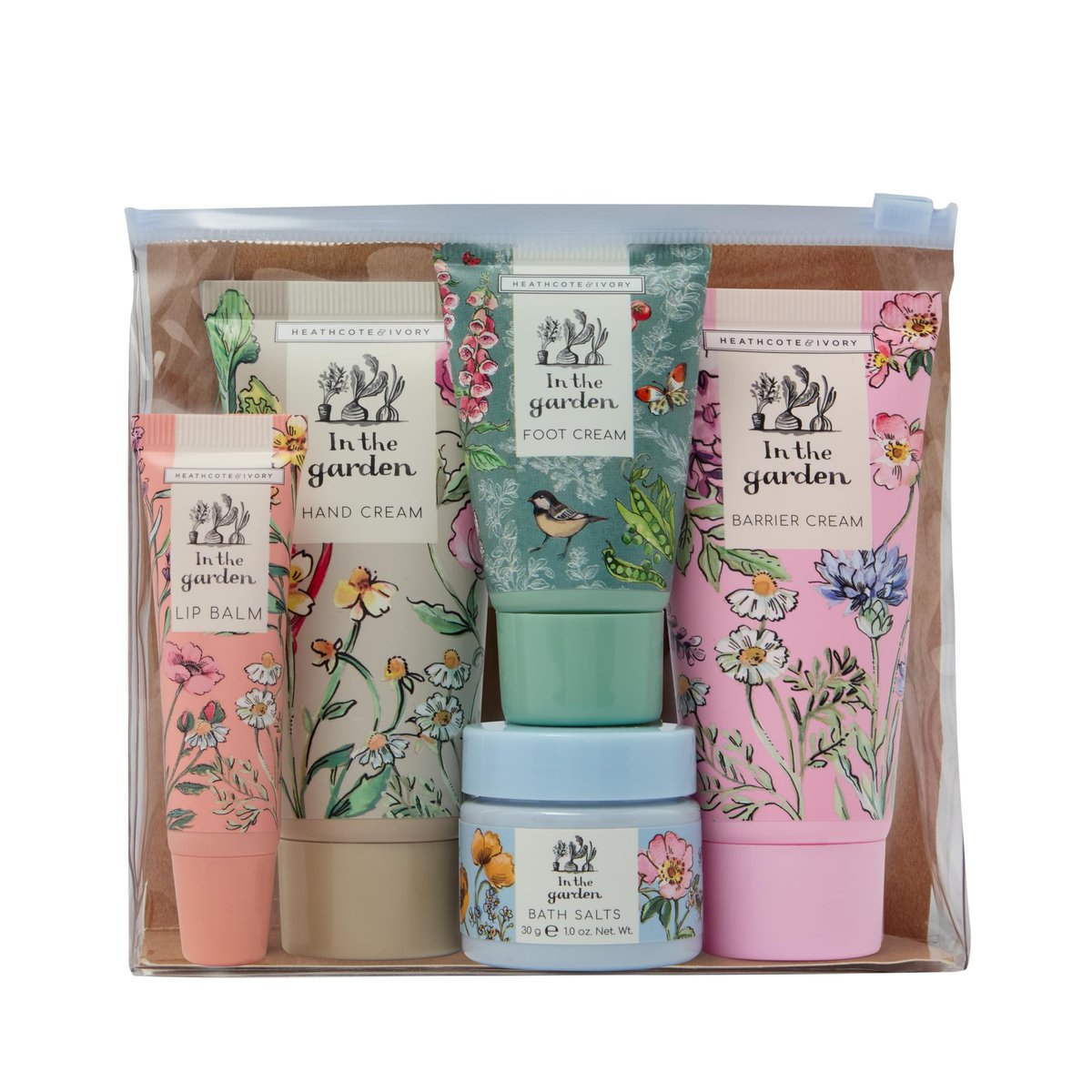Heathcote & Ivory Top To Toe In The Garden Hand Foot Lip Care Gift Kit - görsel 2