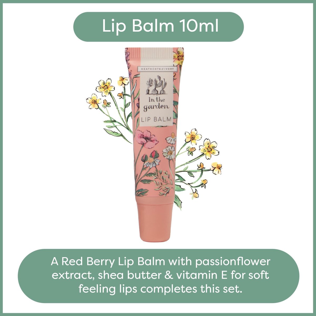 Heathcote & Ivory Top To Toe In The Garden Hand Foot Lip Care Gift Kit - görsel 16
