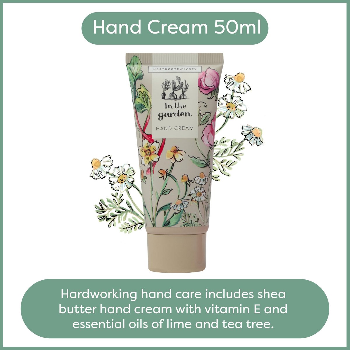 Heathcote & Ivory Top To Toe In The Garden Hand Foot Lip Care Gift Kit - görsel 12