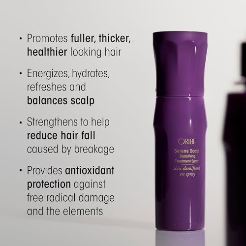 Oribe Serene Scalp Densifying Treatment Spray for Thinning Hair - Adds Volume, Body & Fullness with Capixyl™ - Fragrance Free - 4.2 oz Avelisse