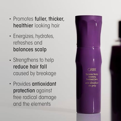 Oribe Serene Scalp Densifying Treatment Spray for Thinning Hair - Adds Volume, Body & Fullness with Capixyl™ - Fragrance Free - 4.2 oz Avelisse