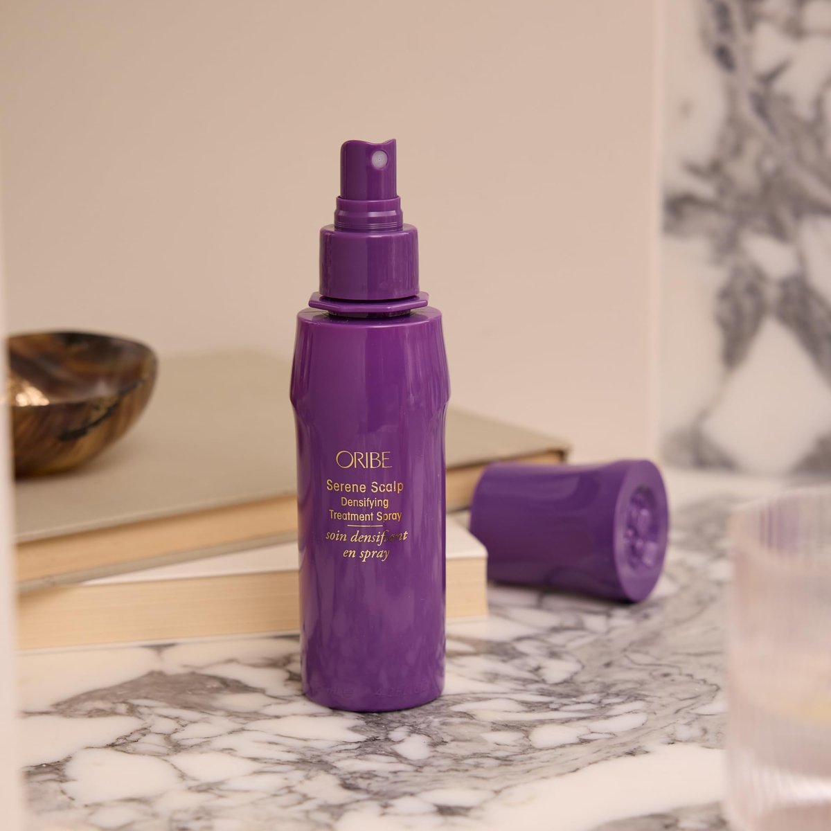 Oribe Serene Scalp Densifying Treatment Spray for Thinning Hair - Adds Volume, Body & Fullness with Capixyl™ - Fragrance Free - 4.2 oz Avelisse