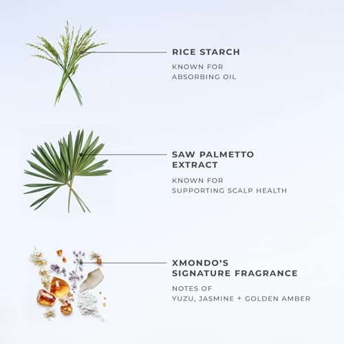 XMONDO Hair BOOST X Dry Shampoo – Zero Residue, Scalp Care with Saw Palmetto, Talc-Free, 5 oz Avelisse