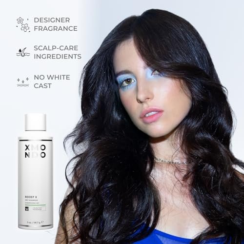 XMONDO Hair BOOST X Dry Shampoo – Zero Residue, Scalp Care with Saw Palmetto, Talc-Free, 5 oz Avelisse