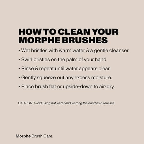 Morphe M620 Supreme Brow Dual-Ended Eyebrow Brush – Angled Comb & Spoolie for Taming, Grooming & Laminating Brows Avelisse