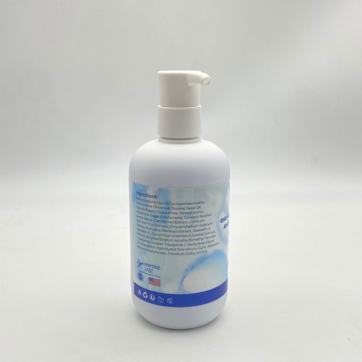 Copper Peptide & Hyaluronic Acid Body Lotion - Skin Revitalizing, Firming & Hydrating Formula - 10 Fl Oz Avelisse