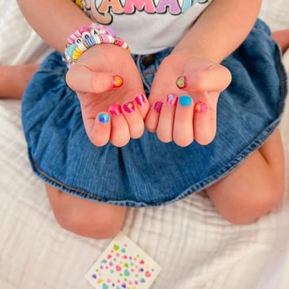 Piggy Paint 100% Non-Toxic Girls Nail Polish - PURRfect Paws Pet (4 Polish + Nail Art Gift Set) Avelisse