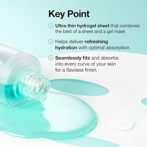 Anua PDRN Hyaluronic Acid Capsule 100 Serum Mask – Hydrating Face Mask for Glass Skin, Dewy Glow & Firm Looking Skin | Salmon DNA PDRN & Collagen | Korean Skin Care (10 Pack) Avelisse