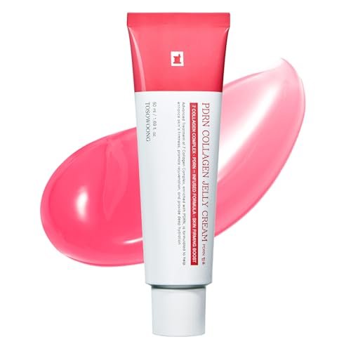 TOSOWOONG PDRN Collagen Jelly Cream – 5,000ppm Salmon DNA PDRN, Niacinamide, Hydrolyzed Collagen – Hydrating & Firming Face Moisturizer for Uneven Skin Tone, No Artificial Color, Korean Skin Care, 1.69 fl.oz - görsel 2