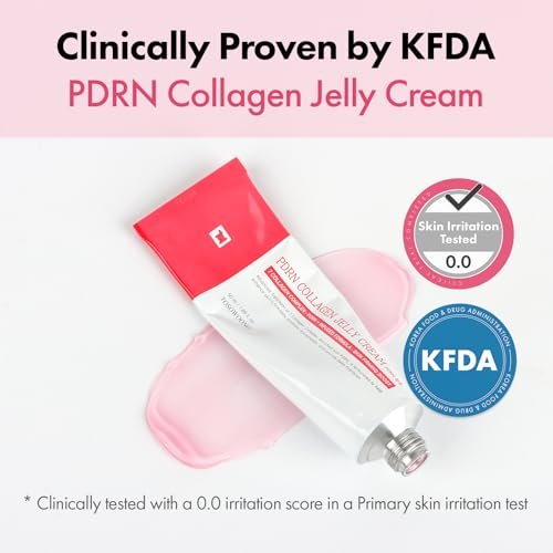 TOSOWOONG PDRN Collagen Jelly Cream – 5,000ppm Salmon DNA PDRN, Niacinamide, Hydrolyzed Collagen – Hydrating & Firming Face Moisturizer for Uneven Skin Tone, No Artificial Color, Korean Skin Care, 1.69 fl.oz - görsel 10