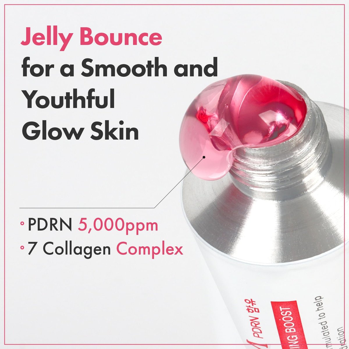TOSOWOONG PDRN Collagen Jelly Cream – 5,000ppm Salmon DNA PDRN, Niacinamide, Hydrolyzed Collagen – Hydrating & Firming Face Moisturizer for Uneven Skin Tone, No Artificial Color, Korean Skin Care, 1.69 fl.oz - görsel 7