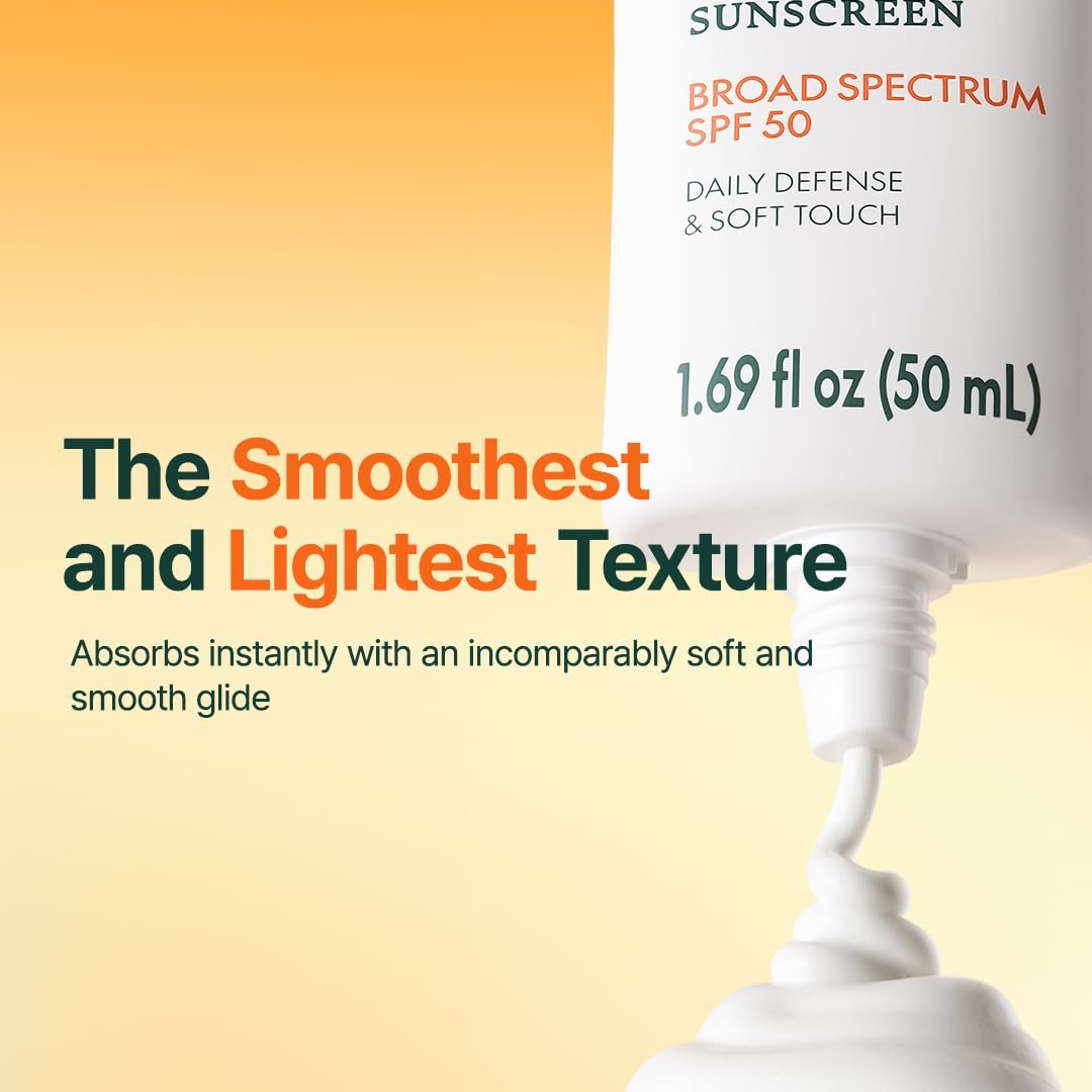 PURITO Korean Sunscreen SPF 50 – Lightest Texture, No White Cast, Oil-Free & Vegan Daily Sun Protection for All Skin Types, 50mL - görsel 9