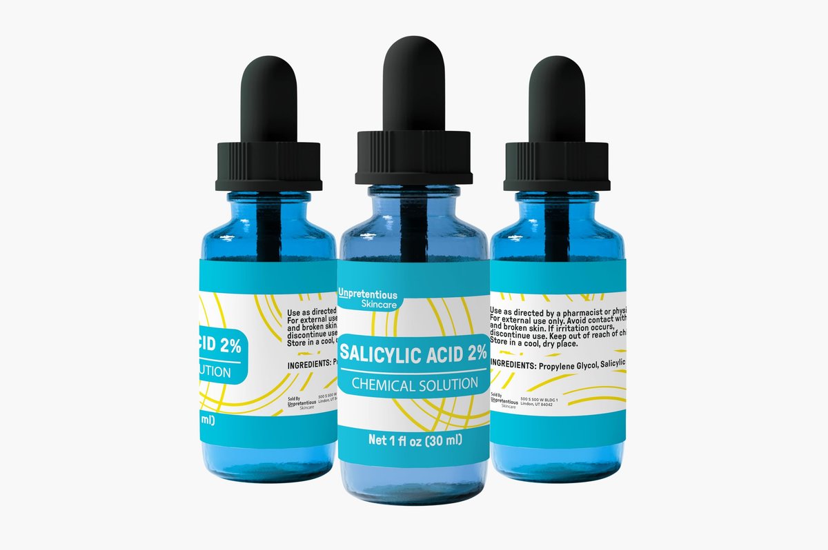 Unpretentious Salicylic Acid 2% Solution Facial Serum - 30 mL | Exfoliating & Blemish Control - görsel 7