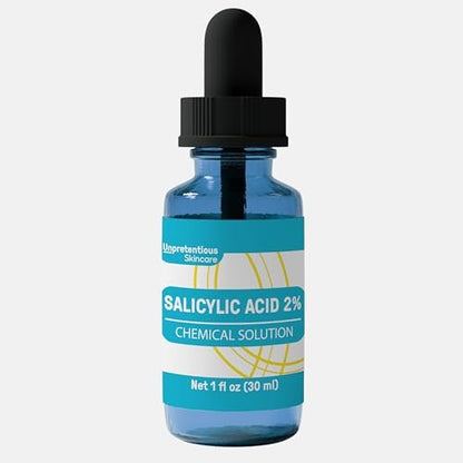 Unpretentious Salicylic Acid 2% Solution Facial Serum - 30 mL | Exfoliating & Blemish Control