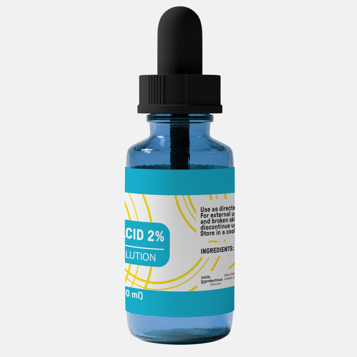 Unpretentious Salicylic Acid 2% Solution Facial Serum - 30 mL | Exfoliating & Blemish Control - görsel 3