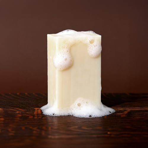Unscented Beef Tallow Soap Bar - Grass Fed & Finished, Pure Suet Tallow, 4.6 oz (Pack of 3) by TRADITIONAL NUTRIENTS Avelisse