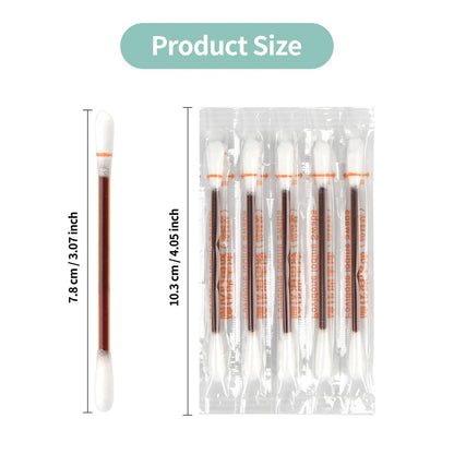 Sterile Iodine Swabs for First Aid – Single-Use Antiseptic Cotton Sticks for Wound Disinfection, Portable & Convenient for Travel, Home, Kids & Outdoor Emergencies Avelisse