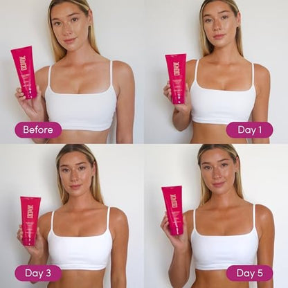 Coco & Eve Gradual Tanning Lotion – Streak-Free Hydrating Sunless Self Tanner, Fast-Drying Buildable Natural Glow, Infused with Hyaluronic Acid, Vegan & Cruelty-Free (6.76 Fl Oz) Avelisse