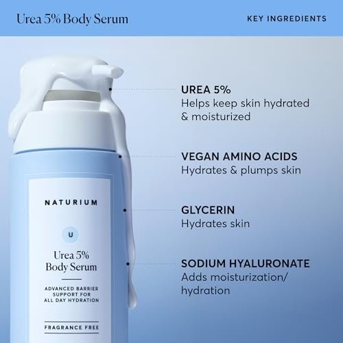 Naturium Urea 5% Body Serum - Lightweight Hydrating Serum with Nourishing & Soothing Benefits for Barrier Support, Vegan & Cruelty-Free, 14 oz Avelisse